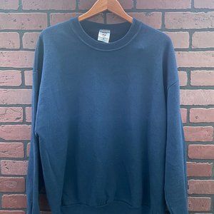Jerzees Navy Blue Blank Vintage Sweater XL, USA MAKE